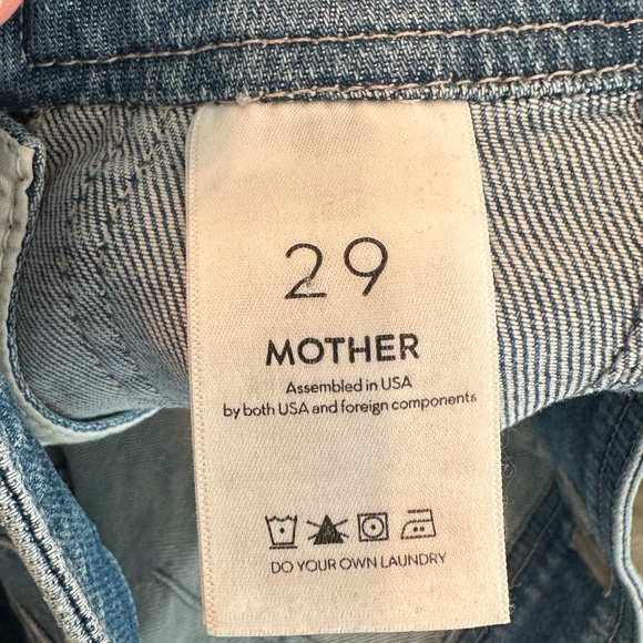 MOTHER - "The double zip dazzler" Ankle Jeans - Picture 4 of 6